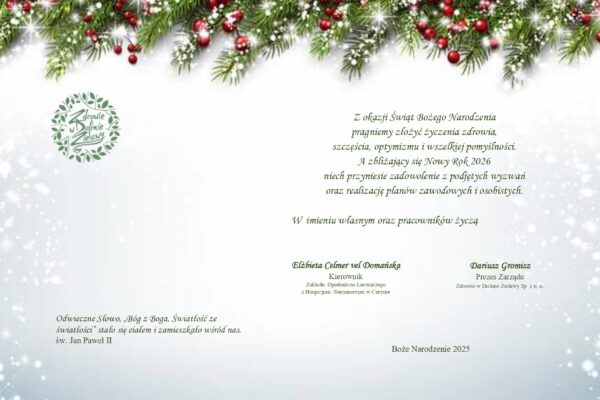 Życzenia świąteczne